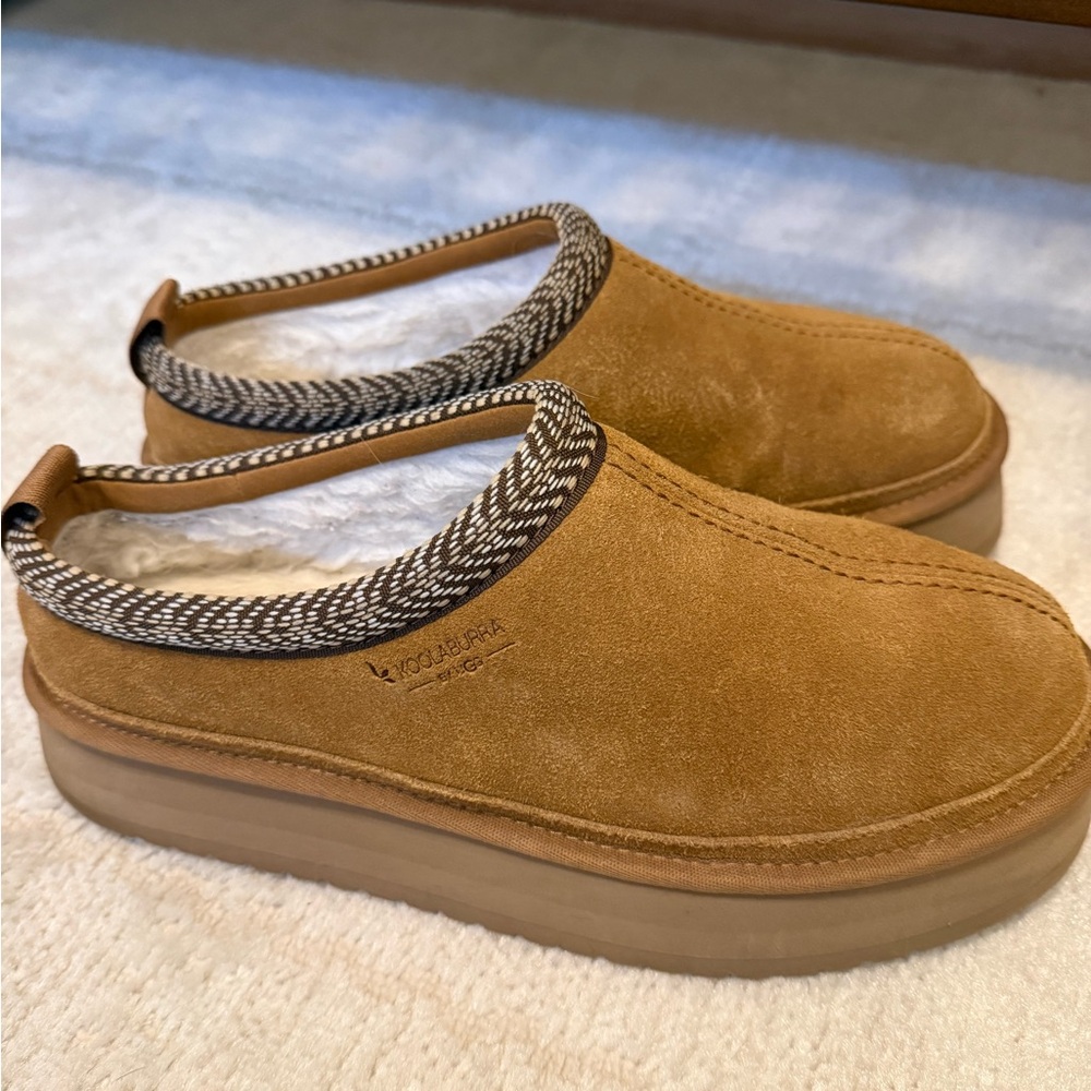 Koolaburra by UGG Tan Suede Mules